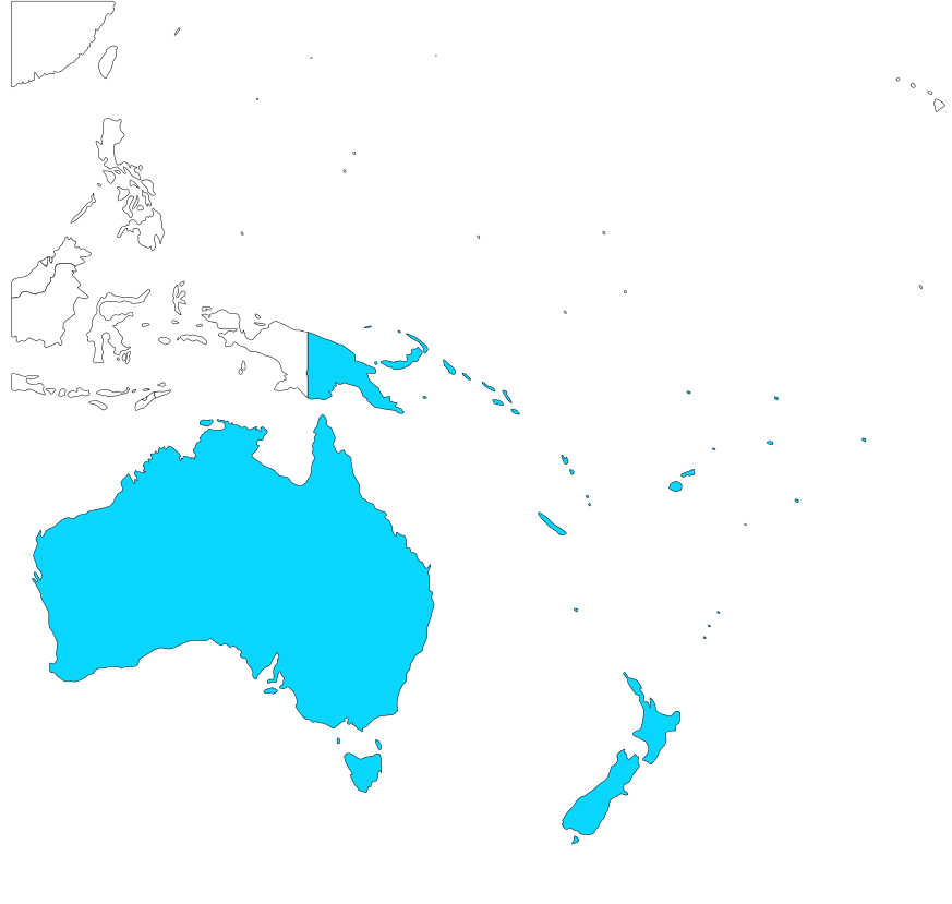 【大洋州（オセアニア）の国々】一覧